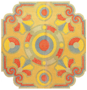 Fig.21, McIntosh's geometric bedding design